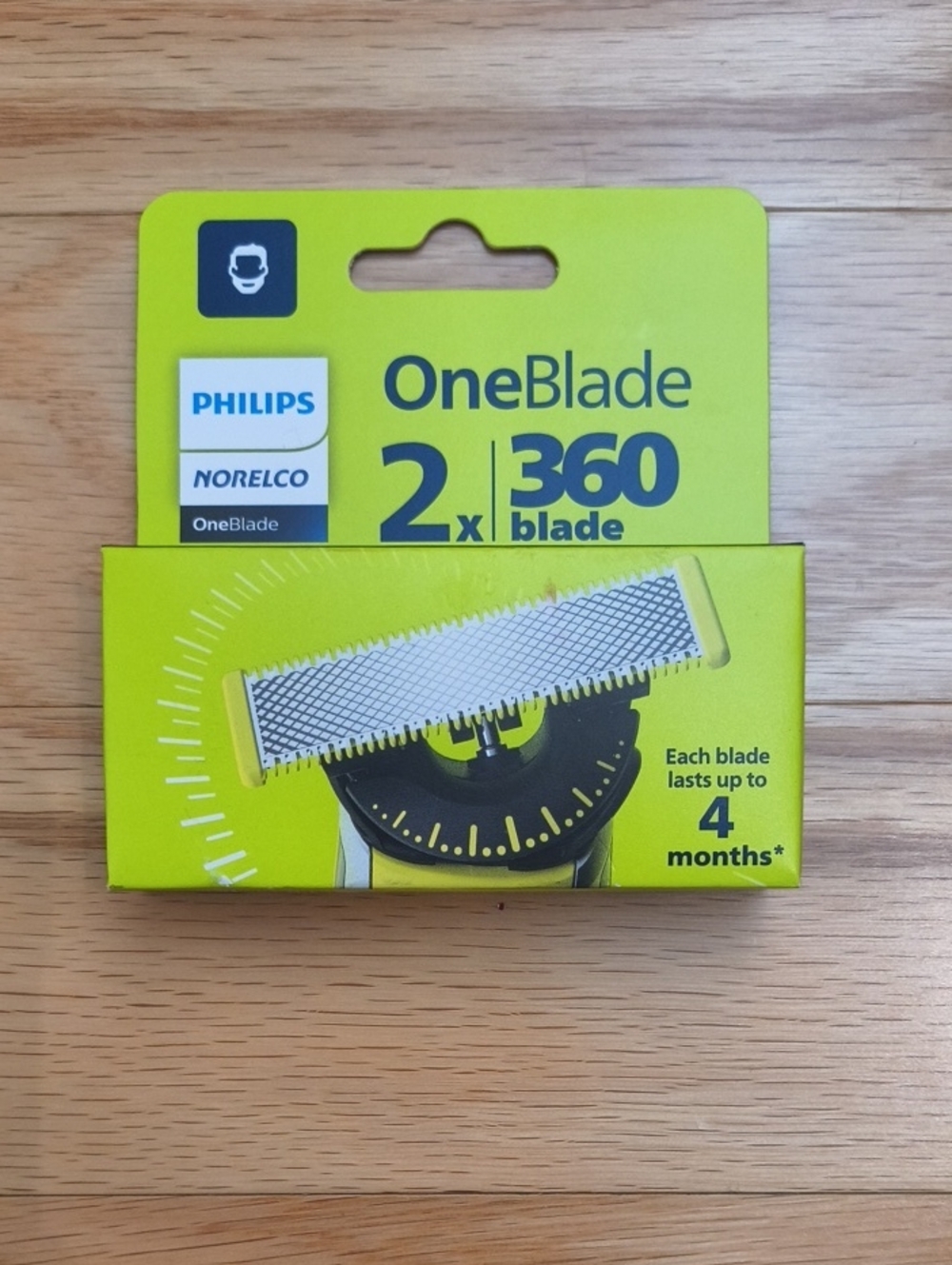 Philips Norelco OneBlade 2-Pack Replacement Blades NWT